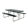 thumbnail image 3 of Lifetime 6 Foot Polyethylene Picnic Table, Hunter Green (22123), 3 of 12