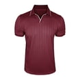 thumbnail image 1 of Mens Casual Manga Corta Botón Abajo Camisas con Capucha Sólida Camisa de Parche para Al Aire Libre, Casual, Uso Diario, 1 of 7