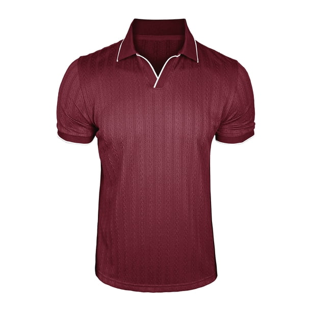 Mens Casual Manga Corta Botón Abajo Camisas con Capucha Sólida Camisa de Parche para Al Aire Libre, Casual, Uso Diario