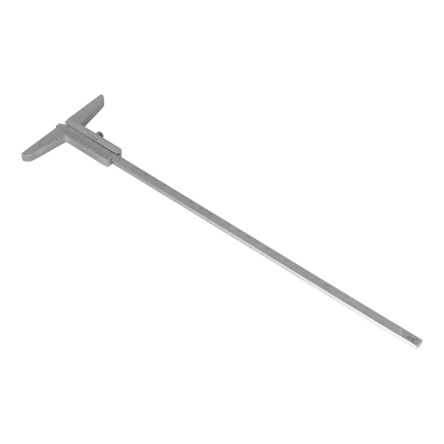 Calibre Vernier de profundidad, Calibre Vernier de profundidad Calibre Vernier de profundidad de metal Calibrador de medición Aspecto llamativo Jadeshay A