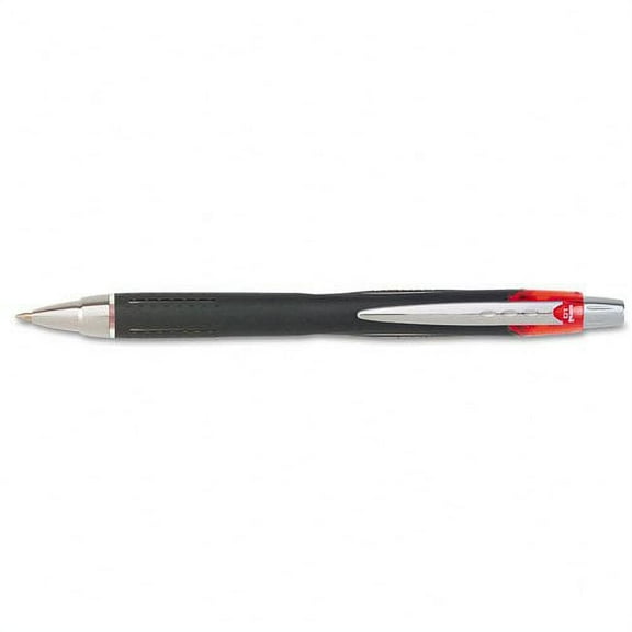 uni-ball : Jetstream RT Retractable Roller Ball Pen, Red Ink, Bold, 1.0 mm -:- Sold as 2 Packs of - 1 - / - Total of 2 Each
