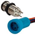 thumbnail image 1 of Interruptor pulsador Bluewater de 19 mm de apagado/encendido por contacto momentáneo, 1 of 2