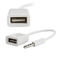 thumbnail image 2 of lionlar 3.5mm Male Aux Audio Plug Jack To Usb 2.0 Female Converter Adapter Plug Charging, 2 of 9