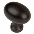 thumbnail image 2 of GlideRite 1.125 in. Classic Oval Cabinet Knobs, Oil Rubbed Bronze, Pack of 10, 2 of 5