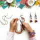 thumbnail image 5 of Uxcell 1800-Pack Cuentas Bugle, Cuentas de Vidrio de Tubo Bugle de 2x6mm para Manualidades DIY/Pulsera/Collares Color Transparente, 5 of 7
