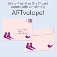thumbnail image 3 of Tree-Free Greetings Just Because Greeting Card 2 Pack, 5x7, Socks and Pants (GT69209), 3 of 5