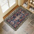thumbnail image 4 of Bohemian Brown Ethnic Design Rug Welcome Door Mat Decorative Doormat Farmhouse Low-Profile Floor Rug Switch Mat for Home Indoor Outdoor Decorations 17 X 30 Inch, 4 of 6