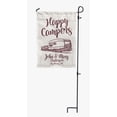 thumbnail image 4 of Printtoo White Happy Campers Big Travel Trailer CampingFlagCustom Personalized Camping Flags For Campers Double Sided CampsiteFlag, 4 of 4
