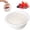 White, variant on Homesteed Kitchen Colander Strainer Bowl Set Double Layer Fruit Washer Vegetable Washing Basket Multifunctional Drain Rack