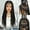 1B, variant on Braided Wigs for Black Women Synthetic Full Lace Front Wigs Square Knotless Box Braided Wigs Lightweight Cornrow Braid Braiding Hair Wigs (1B/27 Color)