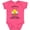 Vintage Hot Pink, variant on Inktastic Cute Bee Nana's Little Honeybee with Stars Boys or Girls Baby Bodysuit