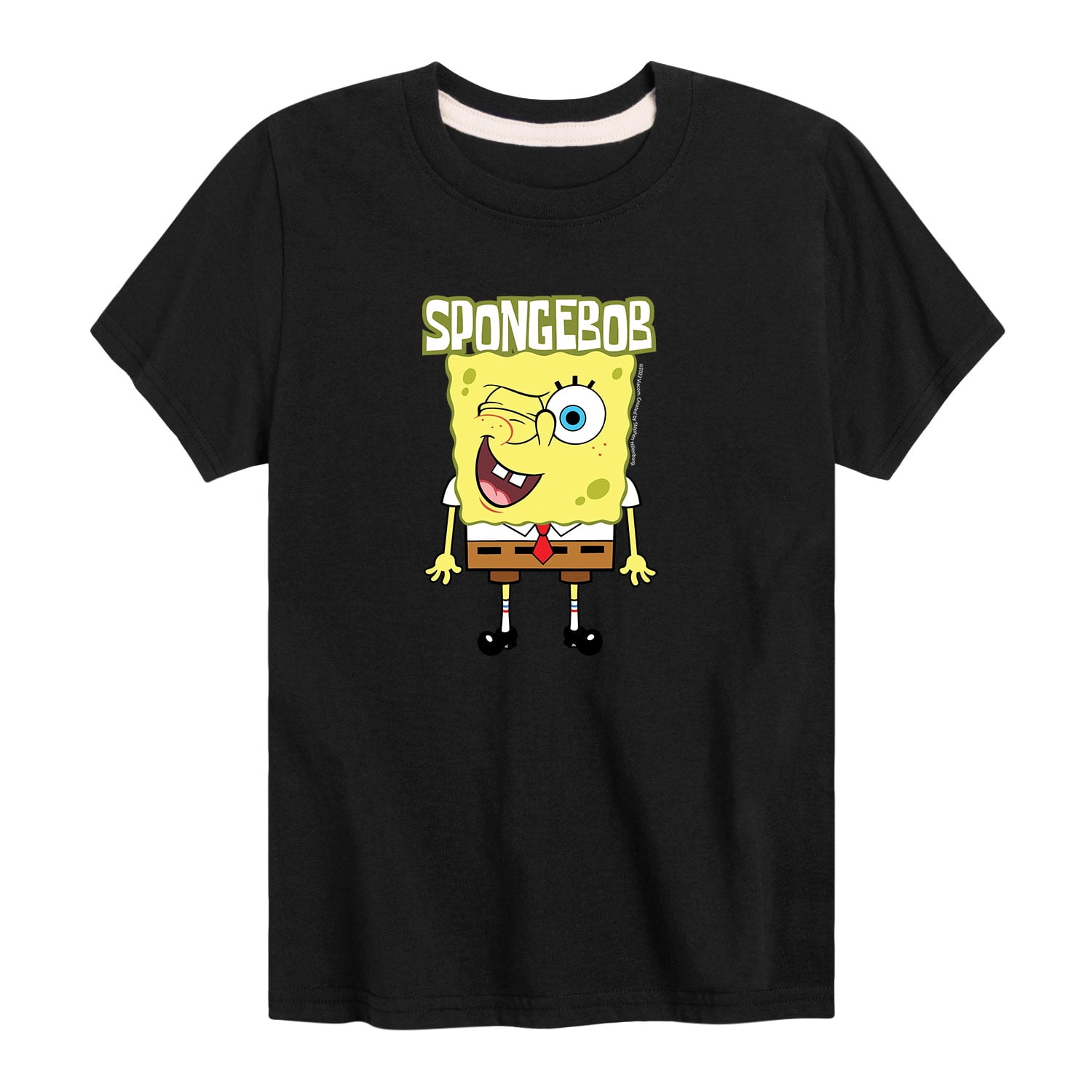 SpongeBob SquarePants - SpongeBob Wink Face - Toddler And Youth Short ...