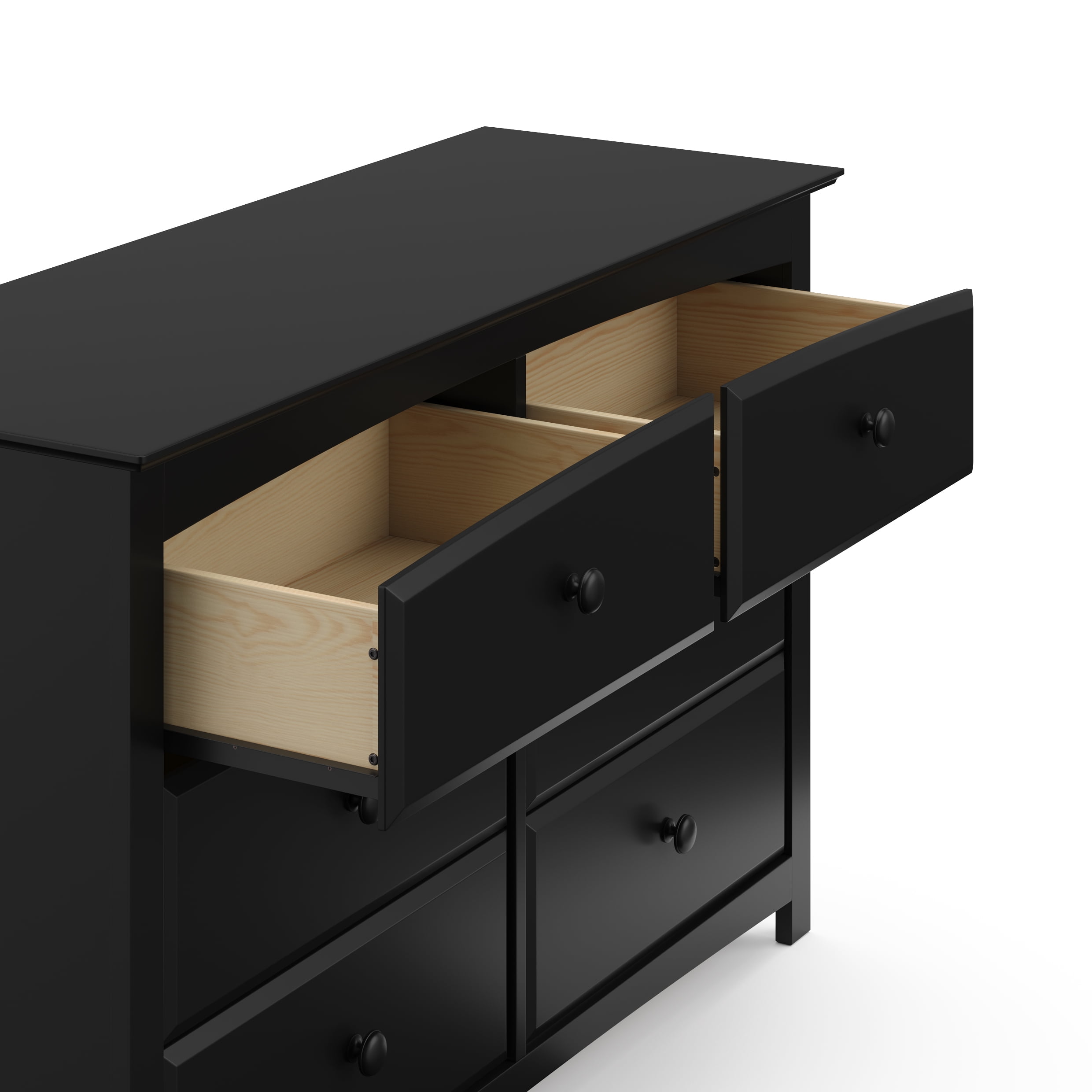 Storkcraft Kenton 6 Drawer Universal Dresser Cherry Storkcraft Kenton 6 Drawer Universal