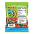 thumbnail image 2 of 6x Bags Haribo Rainbow Worms Flavor Gummi Candy Peg Bags | Share Size | 5oz, 2 of 3