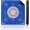 Dark Blue, variant on Mahjong Mat (33” x 33”) with Black Carrying Bag, Anti-Slip, Noise-Reducing Mahjong Mat for Table, Board Games, Tile Games and Cards(Light Blue)