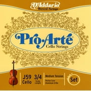 D'Addario Pro Arte 3/4 Size Cello String Set