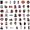 NT8, variant on 50PCS Spider Man Stickers for Water Bottle Cup Laptop Guitar Car Motorcycle Bike Skateboard Luggage Box Vinyl Waterproof Graffiti Patches