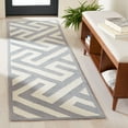 thumbnail image 2 of SAFAVIEH Four Seasons Mihail Geometric Runner Rug, Ivory/Grey, 2'3" x 8', 2 of 8