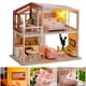 thumbnail image 2 of Casa de Muñecas ANGGREK Tela de Madera Durable DIY, 2 of 8
