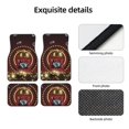 thumbnail image 6 of Salouo Casino King And Playing Cards for 4-Piece Floor Mats, Custom Fit Car Mats All-Weather Car Foot Mats Automotive Floor Mats for Cars, Trucks, SUVs, Vehicle Floor Liner, 6 of 7