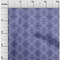 thumbnail image 2 of oneOone Cotton Flex Medium Blue Fabric Aian Batik Sewing Material Print Fabric By The Yard 40 Inch Wide, 2 of 4