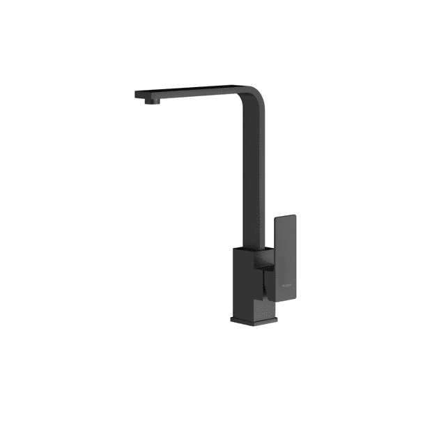 Llave Mezcladora para Fregadero de Acero Inoxidable Brucke - Acabado Negro Mate Linea Akashi