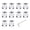20T-8B-Silver, variant on 10pcs Silver 2GT Synchronous Wheel 20 Teeth 6.35mm Bore Width 6mm Belt Aluminum Timing Pulley for 3D Printer (20T-6.35B-Silver)