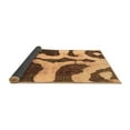 thumbnail image 2 of Ahgly Company Indoor Rectangle Abstract Brown Modern Area Rugs, 2' x 5', 2 of 4