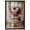 Black Frame, variant on Lovely Mirror Glam Books Shadowbox Print Fashion Art Print by Art Remedy, Black Frame, 30 x 45