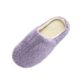 thumbnail image 2 of Women Women's Slippers Fuzzy Plush Fleece Lined House Shoes for Indoor,Outdoor w/Anti-Skid Sole, 2 of 5