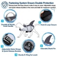 thumbnail image 4 of Chaleco salvavidas AOFITEE Shark Ripstop con flotabilidad para perros, 4 of 6