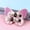 Suspension box packaging (1-2 days delivery), variant on 10 cartoon dog children's nail films 10-18 years old children's short manicure, sweet girl nail patch