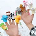thumbnail image 5 of Coollooc 10 PCS Finger Puppets for Kids Toddlers Ages 1-3 3-5 4-8, Mini Plush Animals Baby Finger Puppet Toys, Puppet Show Theater Props, Small Prize Box Toys, Bulk Party Favors for Kids, Toddlers, 5 of 6