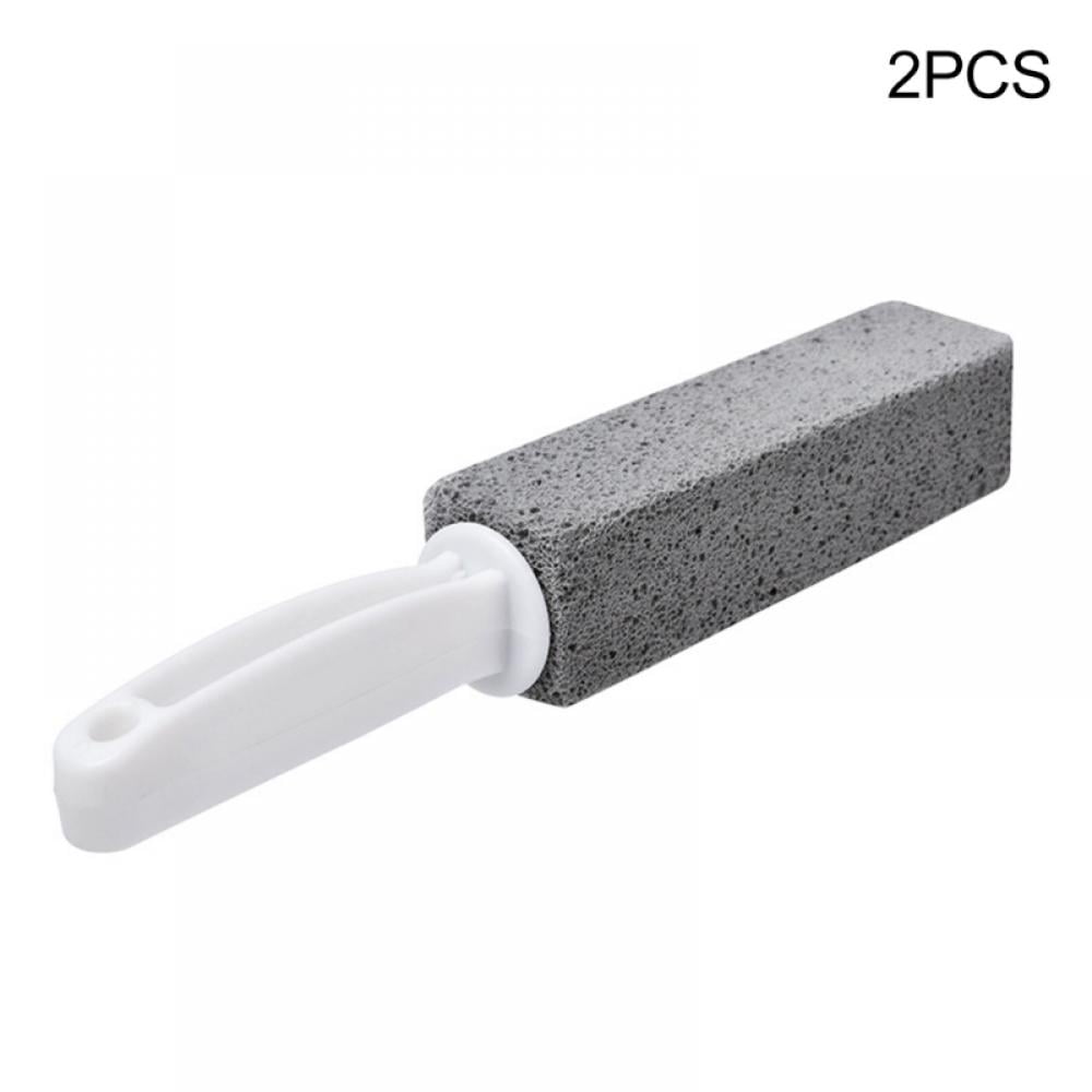 HOT DEALS 2 Pack Pumice Stone Toilet Bowl Clean Brush with Handle