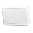 thumbnail image 3 of Portarrollos de papel higiénico transparente para pared, ahorra espacio Blanco l, 3 of 8