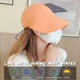 thumbnail image 6 of Sun Hats for Women, Summer Beach Sun Hat for Women Wide Brim Visor Fedora Cap UPF50+, 6 of 7