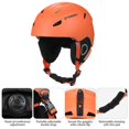 thumbnail image 4 of Casco Casco De Snowboard Casco De Deporte De Nieve Al Aire Libre con Forro Extraíble Y Almohadillas para Los Oídos, 4 of 4