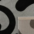 thumbnail image 4 of Paco Home Modern Area Rug Floral Pattern with Contour Cut 2'8" x 9'10" - grey, 4 of 5