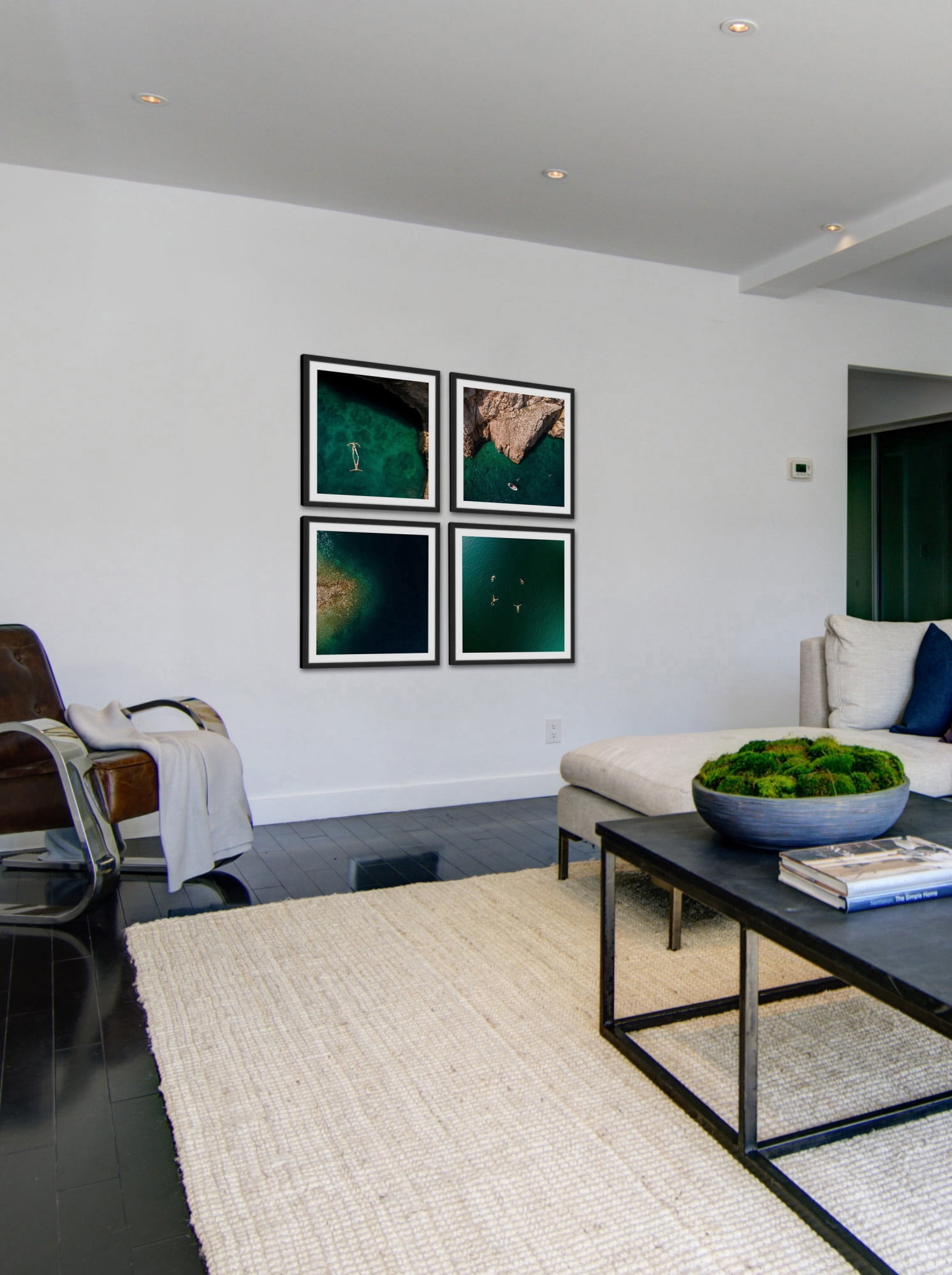 Marmont Hill Inc Quiet Coves Quadriptych