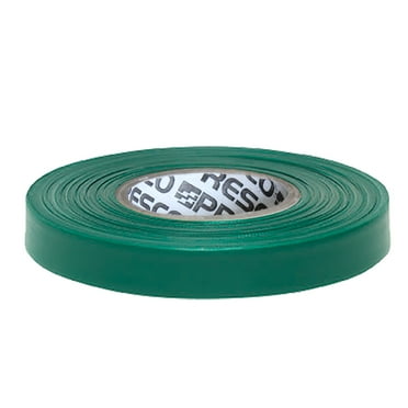 [NO ADHESIVE] Presco Nursery Roll Flagging Tape: 1/2 in. x 300 ft. (Green)
