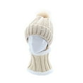 thumbnail image 2 of SPRING PARK Women Winter Beanie Hat Scarf Set Warm Knit Hat Thick Scarf Cap Neck Warmer for Women, 2 of 4