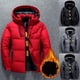 thumbnail image 2 of SD Abrigo De Invierno Extra Grueso Altamente Cálido Acolchado Casual Hombre Chamarra Para Exteriores, 2 of 4