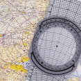 thumbnail image 3 of E6B Flight Computer Aviation Plotter Circular Slide Rule Used in Aviation Flight Training Pilot Training, Internships, 3 of 7