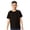 Black, variant on Crown Craze® Youth Short Sleeve T-Shirt Classic fit Tees 100% Cotton Wholesale Plain Tee Shirt for Kid (Black, S)