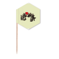 thumbnail image 1 of China Red Education Propaganda Explain Toothpick Flags Cupcake Picks Party Celebration, 1 of 3