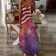 thumbnail image 2 of Robes Maxi d'Été pour Femmes 2022 Sans Manches Bretelles Spaghetti Col en V Imprimé Longue Robe de Plage Ample Robe de Soleil, 2 of 5