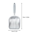 thumbnail image 5 of LULULION Litter Scoop Metal 1Set 13x5.5x1.6in, 5 of 11