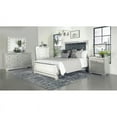 thumbnail image 3 of Eleanor Upholstered Tufted Bed Metallic, 3 of 9
