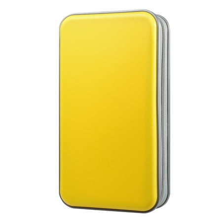 96 Capacity CD Case Yellow Hard Plastic CD/DVD Holder Portable Wallet price history on PriceWatchPro