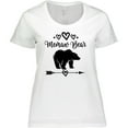 thumbnail image 3 of Inktastic Memaw Bear Grandmother Women's Plus Size T-Shirt, 3 of 5